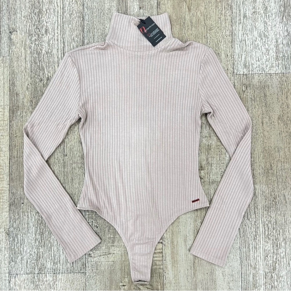 🆕 NWT Revolve N:Philanthropy Brooke Ribbed Long Sleeve Bodysuit